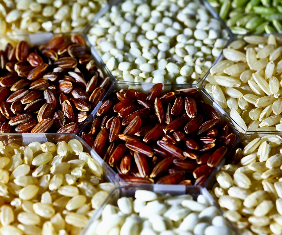 Rice grains